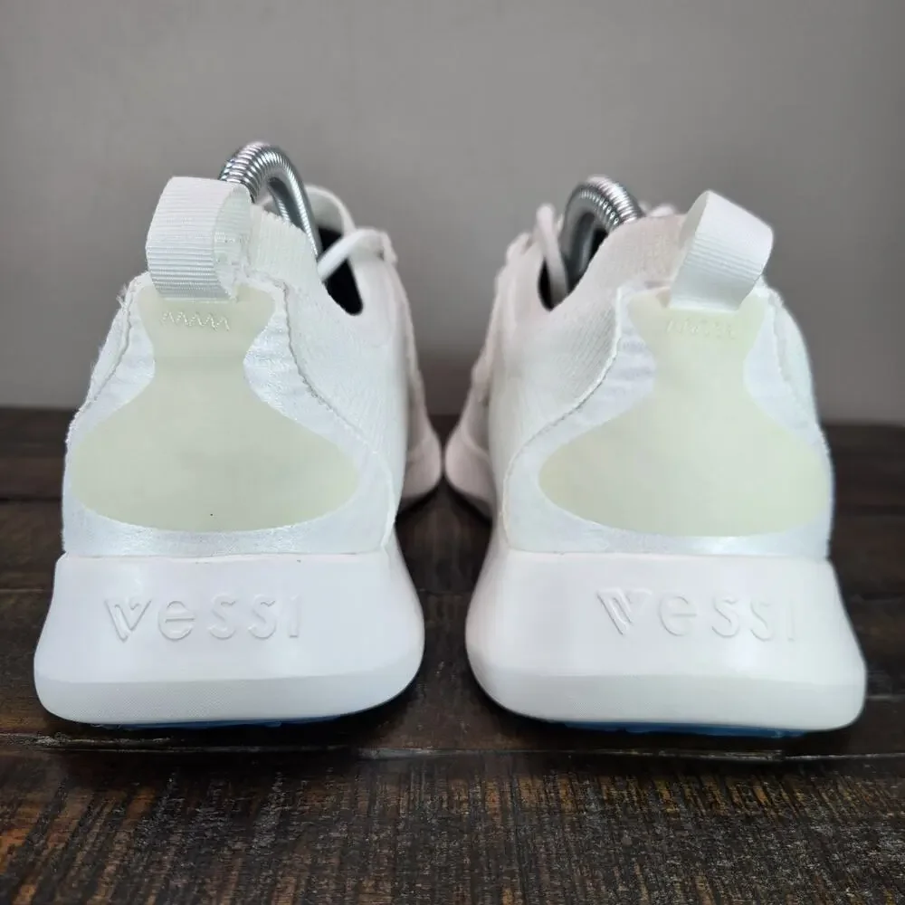 Vessi Everyday 2.0 Womens Size 10 Waterproof Shoes Sneakers Polar White